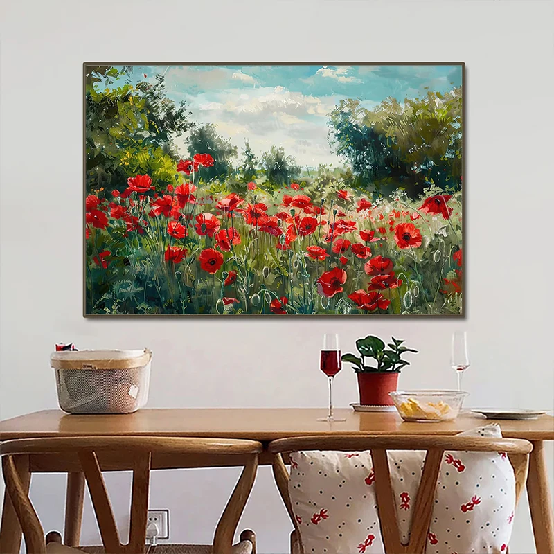Spring Academy Floral & Fauna Retro Canvas Art Prints - Vibrant Home Decor Collection