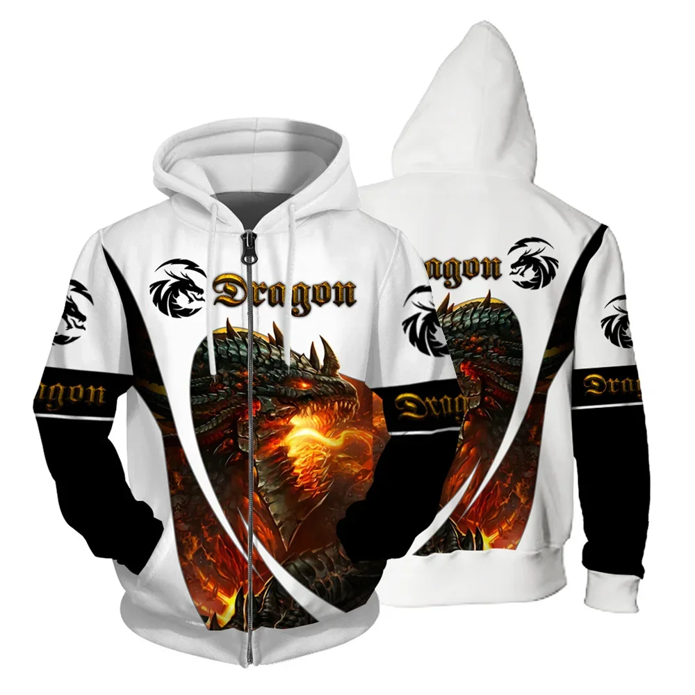thumbnail image 1 of Sudadera con capucha para hombre con estampado digital 3D de moda, sudadera con cremallera de moda, sudaderas para hombre, sudadera con capucha cómoda y versátil para hombre, 1 of 5