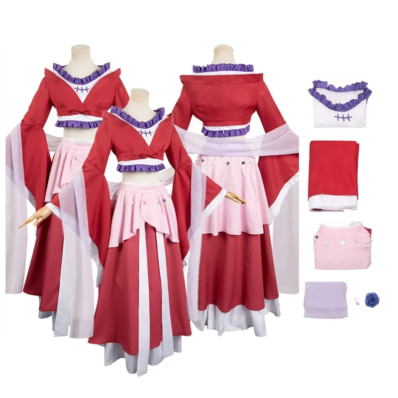 

Maomao Cosplay Apothecary Anime Diaries Costume Adult Women Fantasy Skirt Dress Earrings Outfits Halloween Carnival Party Suit