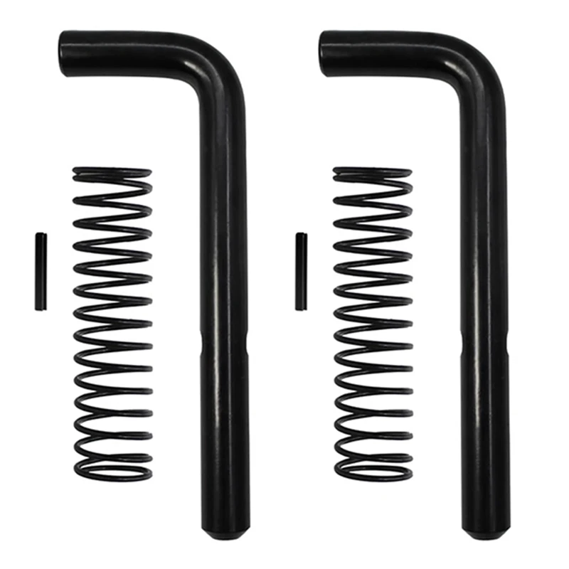 

819T Trailer Gate Spring Latch Repair Tool Kit For Carry-On Utility Trailer 4X8NG 5XI0LGW2K 6X8GW13 Black