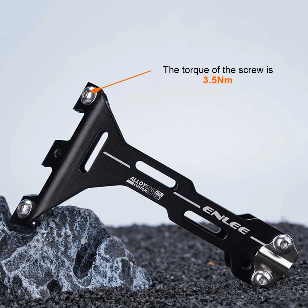 Bicycle Saddle Bottle Cage Extension Holder Aluminum Alloy Bicycle Seat Rack Adapter for Outdoor Cycling