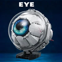 Idea Organ Building Brick Eye Block Eyeball Structure Construction Model Sets Educational Toys With Light For Student Gifts 1