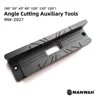 Hobby Model Craft Tool Angle cutting Auxiliary table Multi-angle cutting Bevel cutting fixer For Model DIY Building Accessories 1