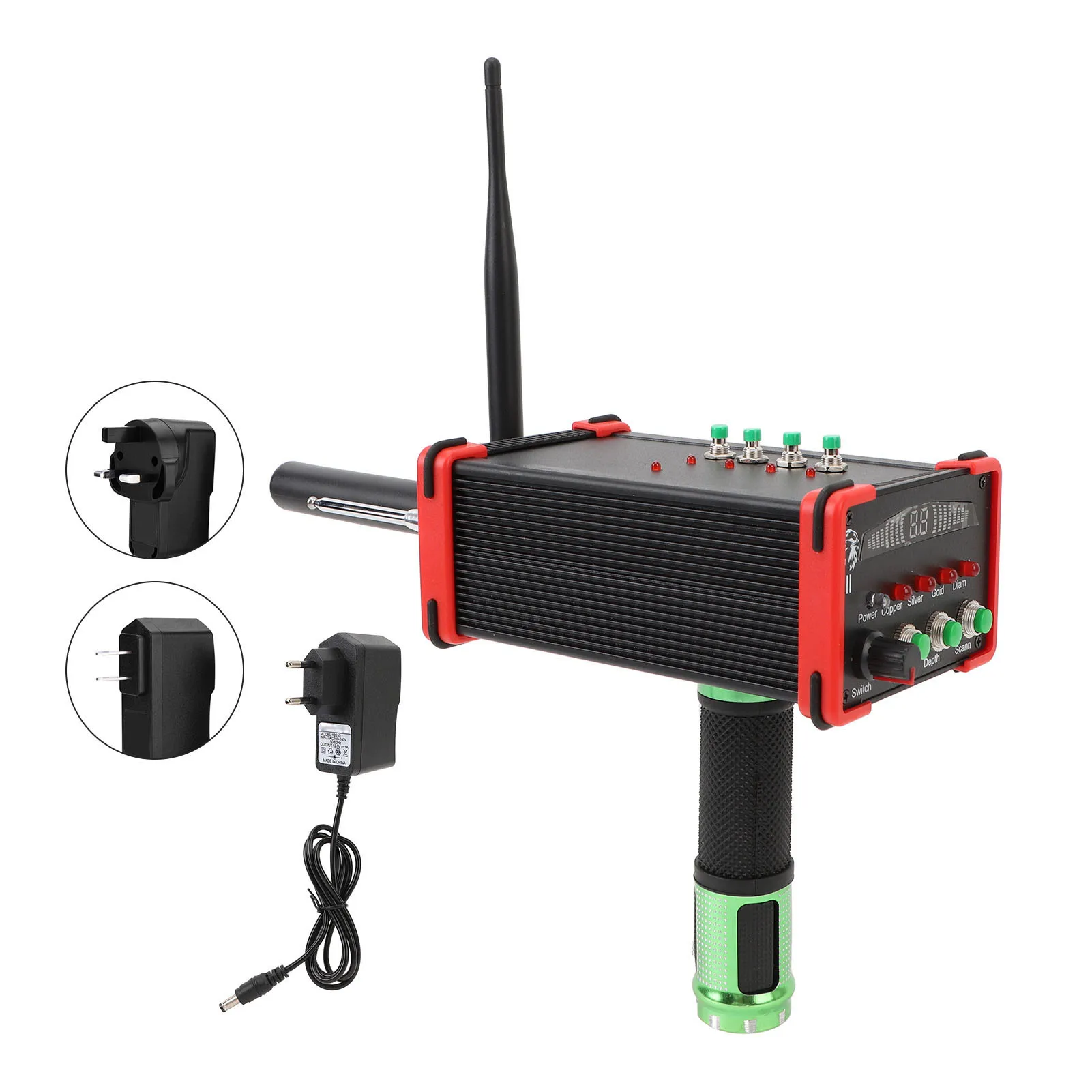 Metal Detector 15 Meter Depth 1000 Meter Search Range High Accuracy Metal Finder Scanner for Gold Silver Copper Precious Stones