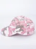 Pink Camo Caps for Women Hiking Hat Cotton Unstructured Ball Cap Outdoor Travel 5