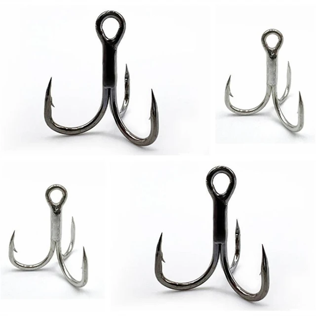 High Carbon Steel Fishing Hooks Barbed Fish Hooks Short Shank