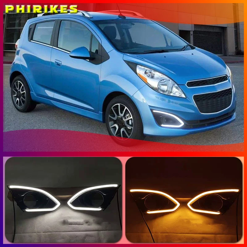 

Дневные ходовые огни для Chevrolet Spark 2013, 2014, 2015, 12 Светодиодный