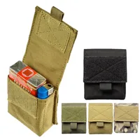 Tactical Molle EDC Tool Pouch Magazine Cigarette Pouch Waist Pocket Airsoft Ammo Bag Hunting Accessories Gadget Gear Pouches 1