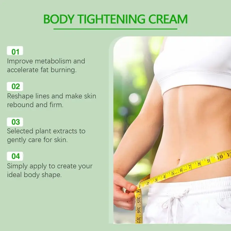 60g Body Slimming Cream Remove Cellulite Shaping Belly Fat Burner Massage Tightening Firming Improve Sagging Skin Weight Loss