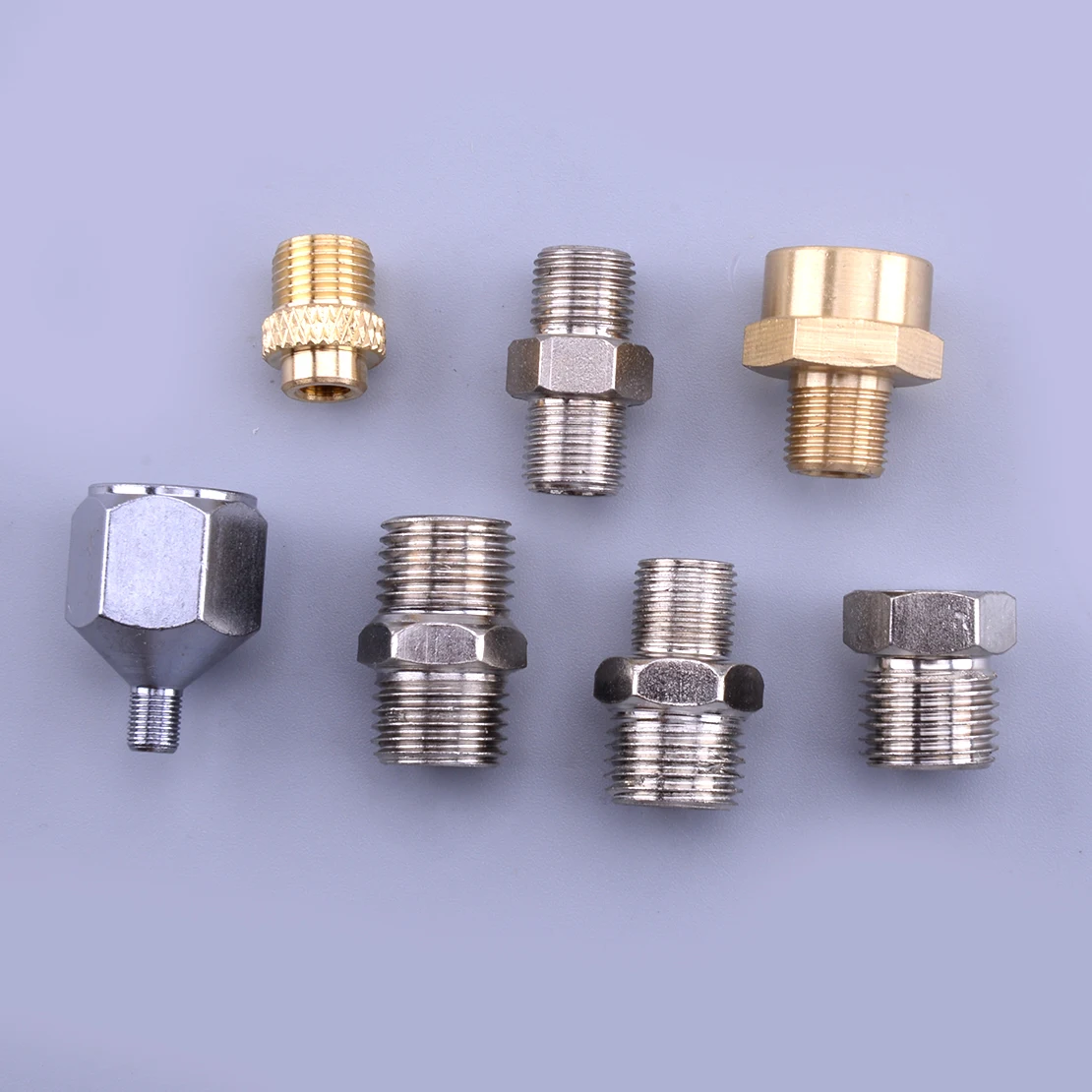 

NEW 7pcs/Set Connector Adapter Adaptor Fitting for Airbrush Air Compressor Hose