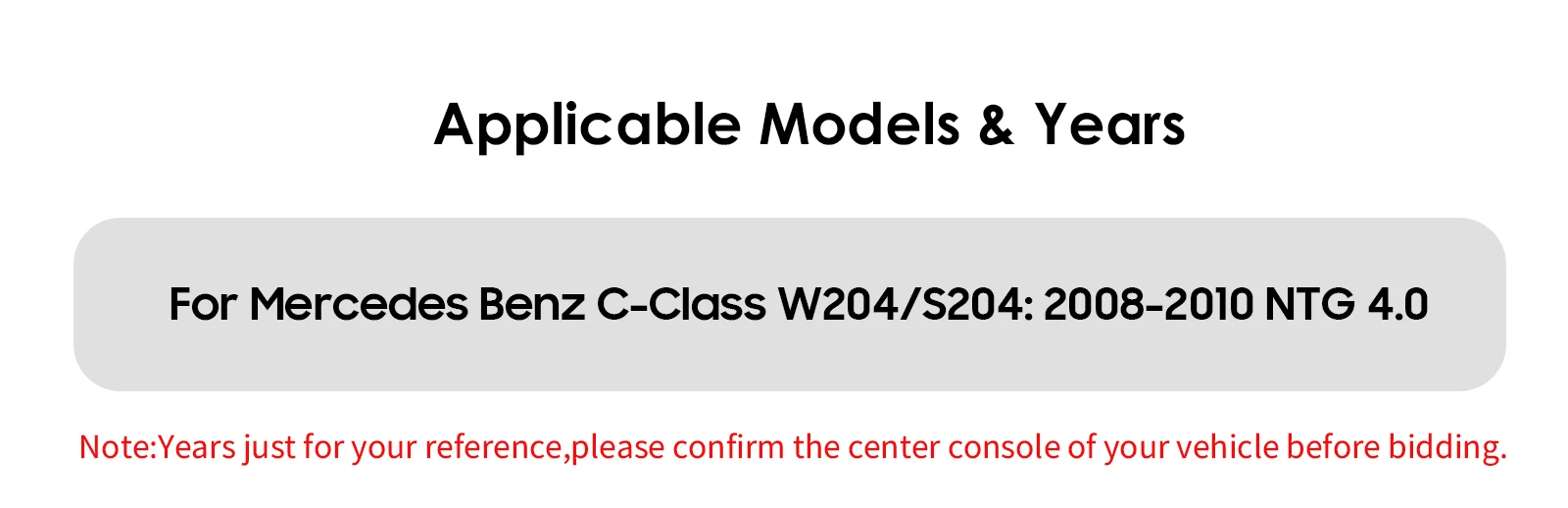 10,25-Zoll-Android-Autoradio für Mercedes Benz W204 S204 C-Klasse NTG 4.0 4.5 2008 - 2014 2DIN Carplay intelligenter Bildschirm GPS Stereo – Detail 2