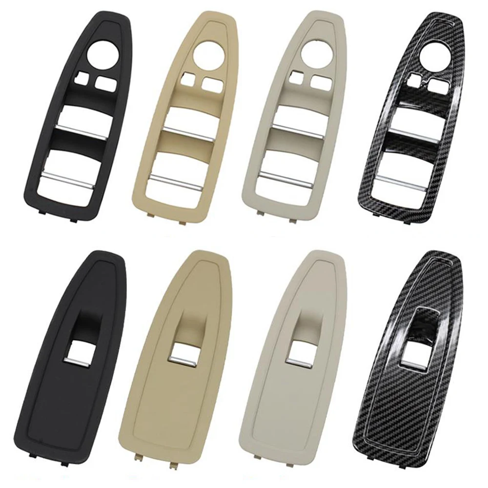 LHD RHD 자동차 인테리어 도어 윈도우 레귤레이터 버튼 커버 트림, BMW 1, 3, 4 시리즈, F20, F30, F31, F34, F35, F36, 318i, 320i, 330i, 335i 용