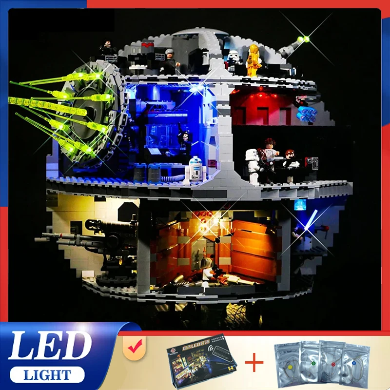 

LED Light Kit For LEGO 75159 Death Star Block Building Blocks Brick Toy（Only LED Light，Without Blocks Model)