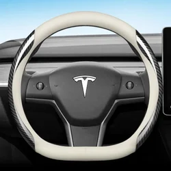 Premium PU Leather Non - Slip Car Steering Wheel Cover - Available in 9 Colors (D8-  36CM)