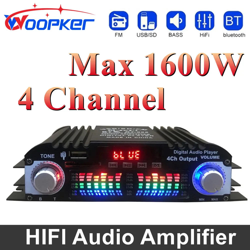 Woopker-1600W-Peak-Power-HiFi-Sound-Amplifier-Digital-4-Channel-Audio ...