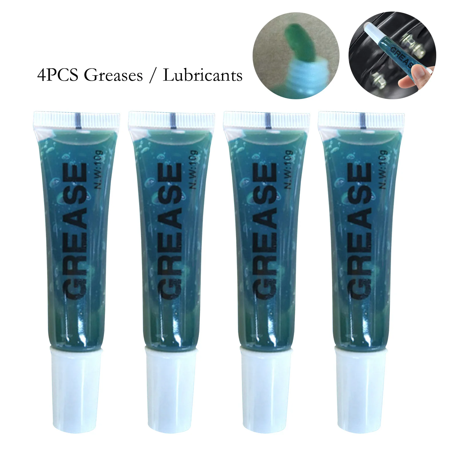 4pcs Car Brake Grease Tube 10ml Lubricant Rust Converter Auto Machine Maintenance car lubricant grease lubricant