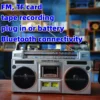 Retro retro cassette player cassette player cassette player radio receiver Bluetooth speaker TF card FM caixa de som bluetooth 2