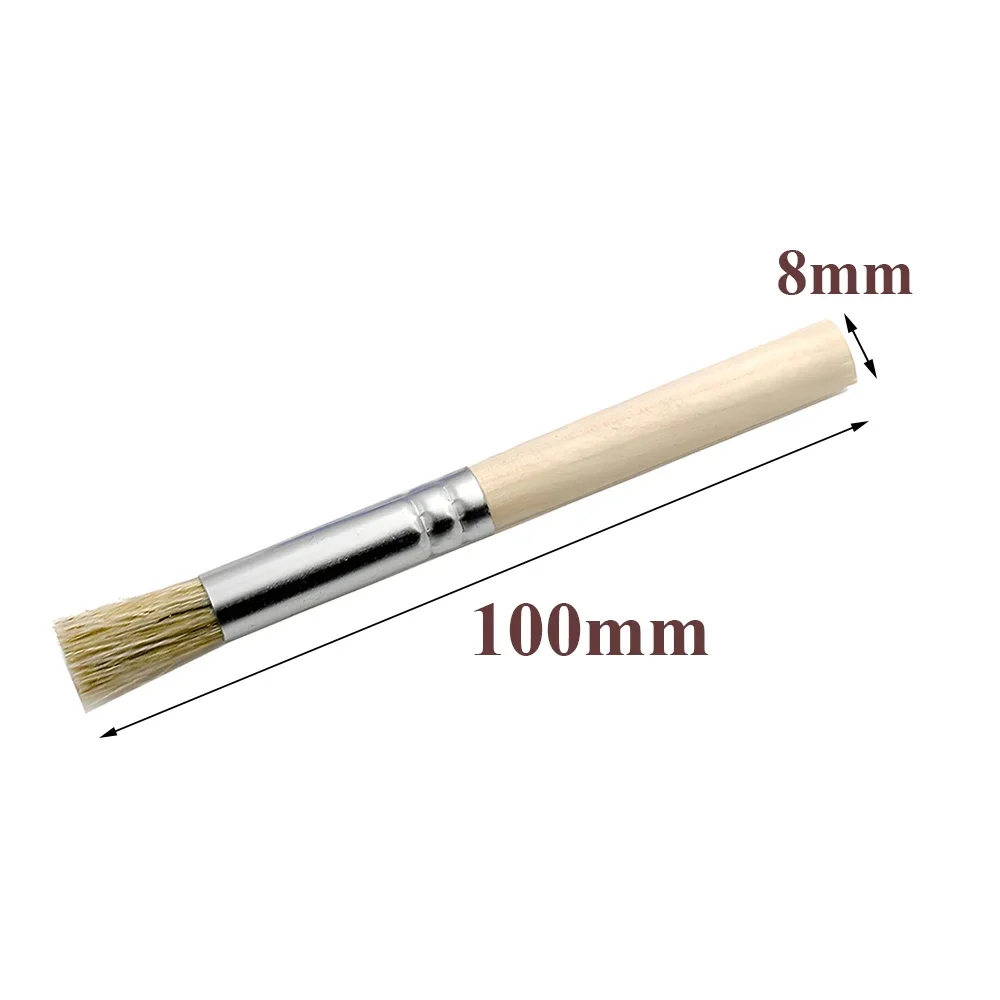 Upscale Bristle Brush 100mm Wooden Handle Tool for Mighty Crafty Plus Volcano Digit Classic Accessories 3