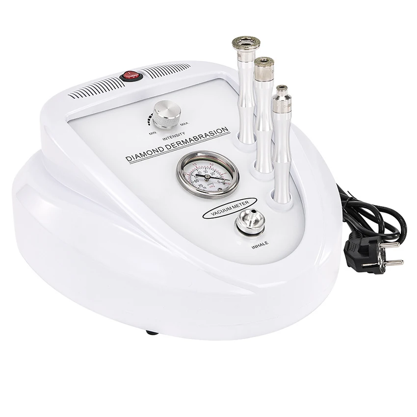 3-in-1 Portable Diamond Microdermabrasion Machine Suction Power Professional Dermabrasion Home Use Facial Skin Care Equipment