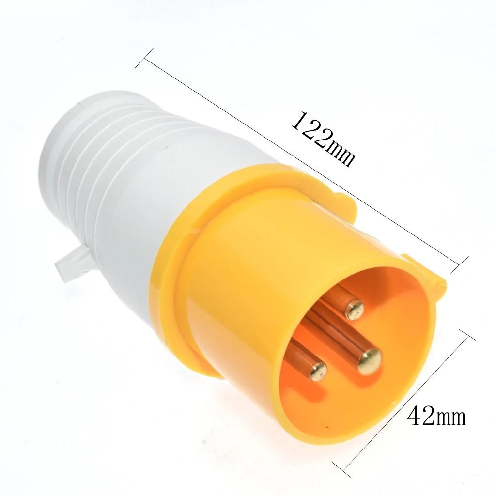   Ŀ, AC 110-130 16A  IP44 4H 2P + E IEC309-2
