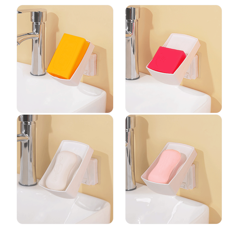 Foldable Soap Dish Wall Hanging Retractable Soap Box Bathroom Shower Soap Tray Holder Bathroom Supplies Sponge Soap Organizer 15 Foldable Soap Dish Wall Hanging Retractable Soap Box Bathroom Shower Soap Tray Holder Bathroom Supplies Sponge Soap Organizer