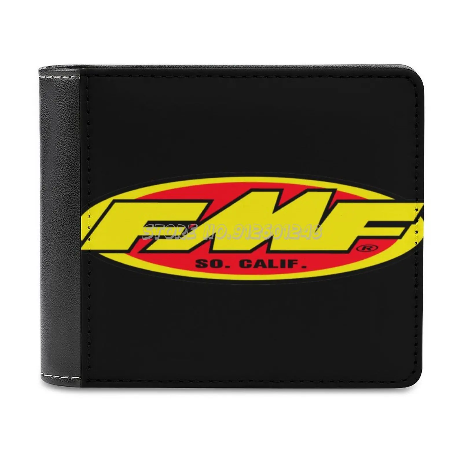 Кошелек FMF мужской кожаный с логотипом поклонника искусства роскошный бумажник