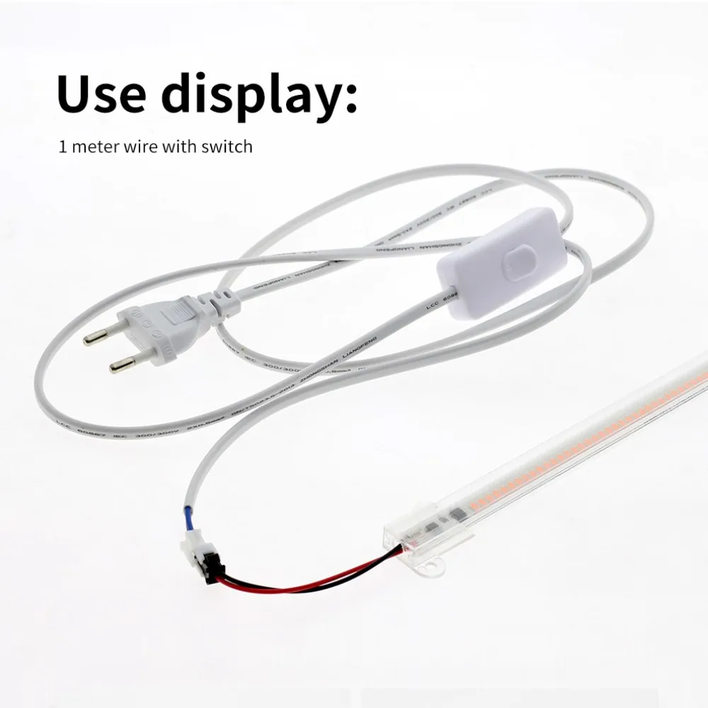 스위치 커넥터가 있는 EU/US 플러그 전원 코드, AC 220V, 70cm 익스텐션 코드 커넥터 케이블, LED 스트립 조명용 22A, 1.8 미터