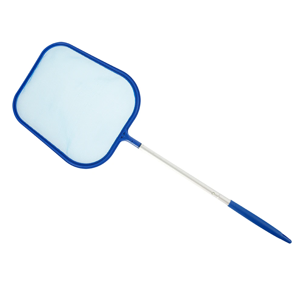 Pool Cleaning Kit Pool Jet Vacuum Cleaner Kit with Pool Skimmer Net Detachable Poles Pool Maintenance Set for Ground Swimming