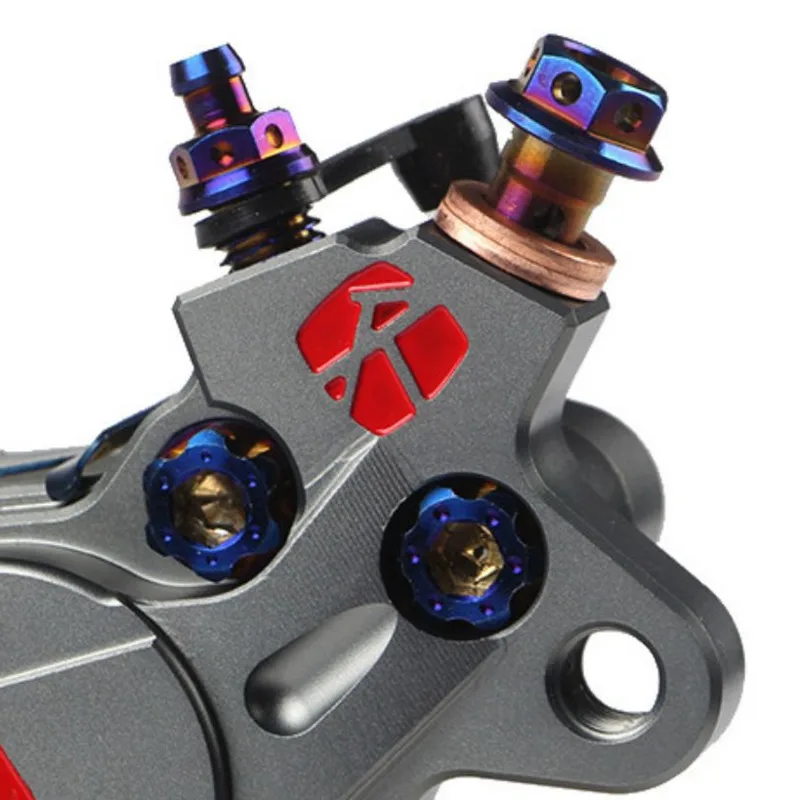 Motorcycle Banjo Bolt Brake Hose Screw M10*22mm*1.25mm 1.0mm Universal Hollow Outer Hexagonal Fine Tooth Disc Caliper