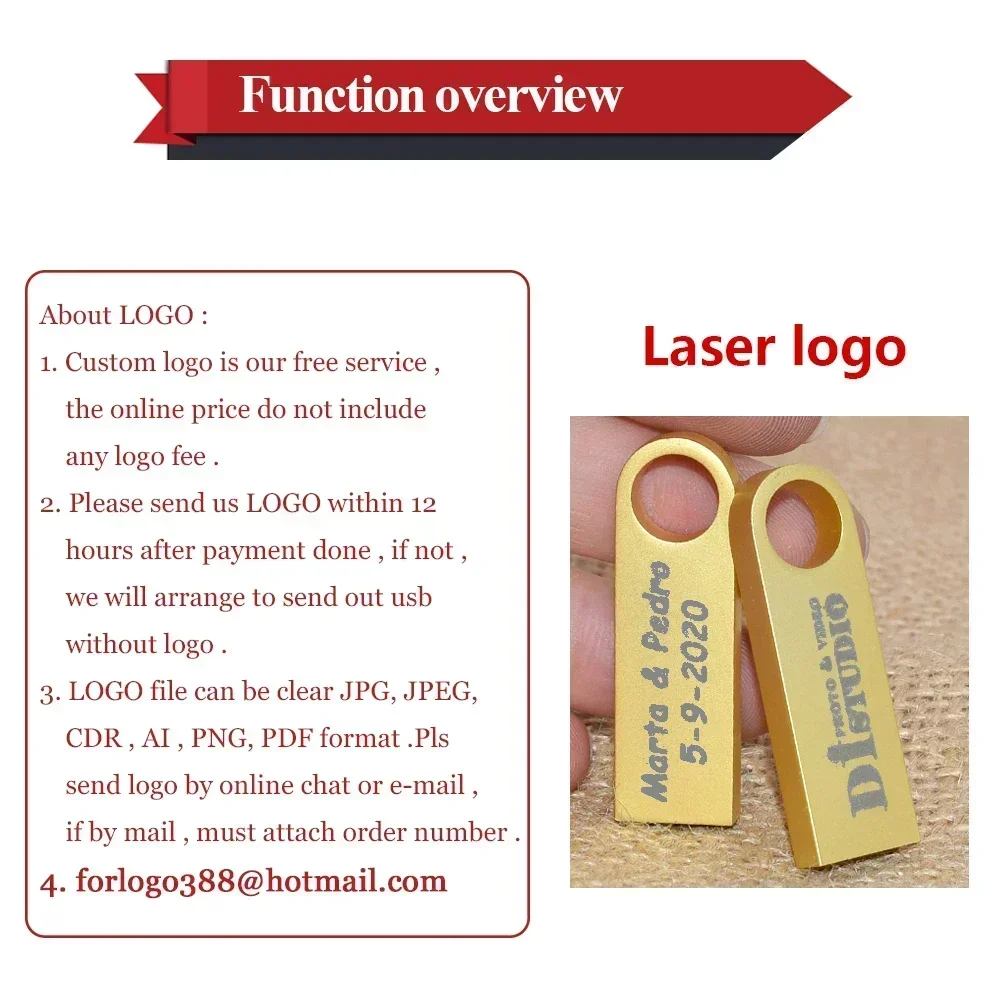 100 개/몫 무료 로고 금속 pendrive16GB 32GB 64GB 128GB USB 2.0 플래시 드라이브 블랙 슬리버 USB 메모리 스틱 펜 드라이브 플래시 u 디스크