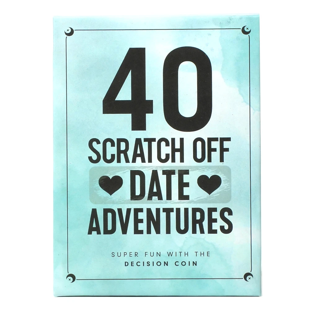 40 Fun and Romantic Scratch Off Date Adventure Ideas Card Game for Boyfriend Wife Husband Perfect for Date Night 2