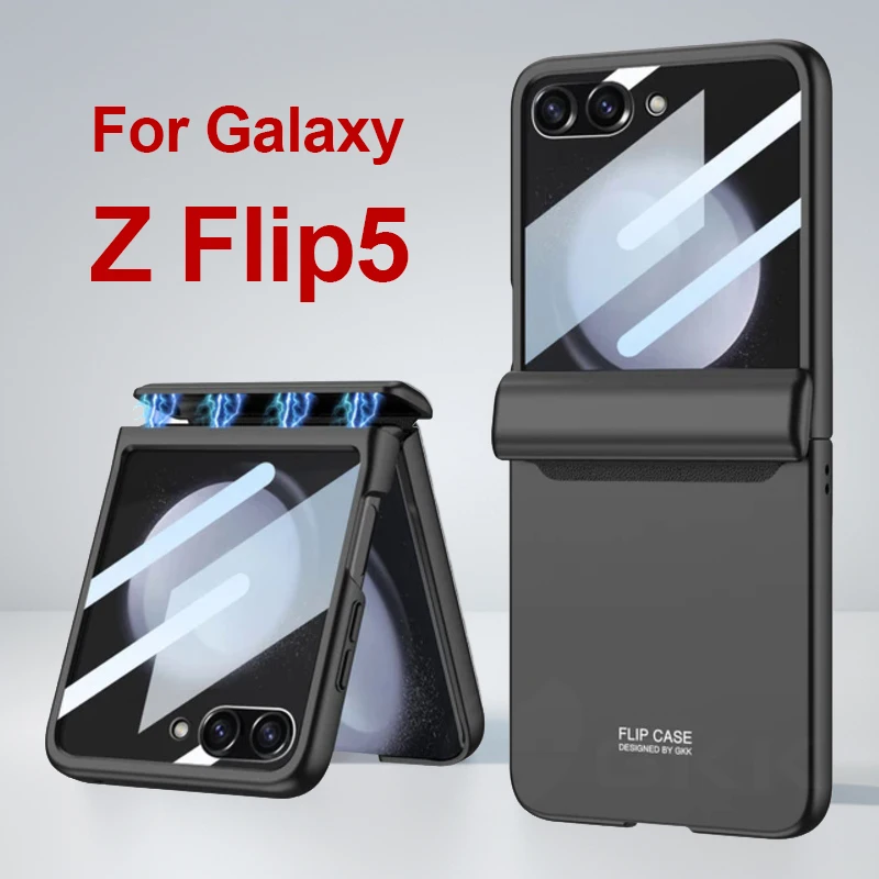 GKK Original Magnetic Hinge Case with Screen Protector - All-in-One Cover