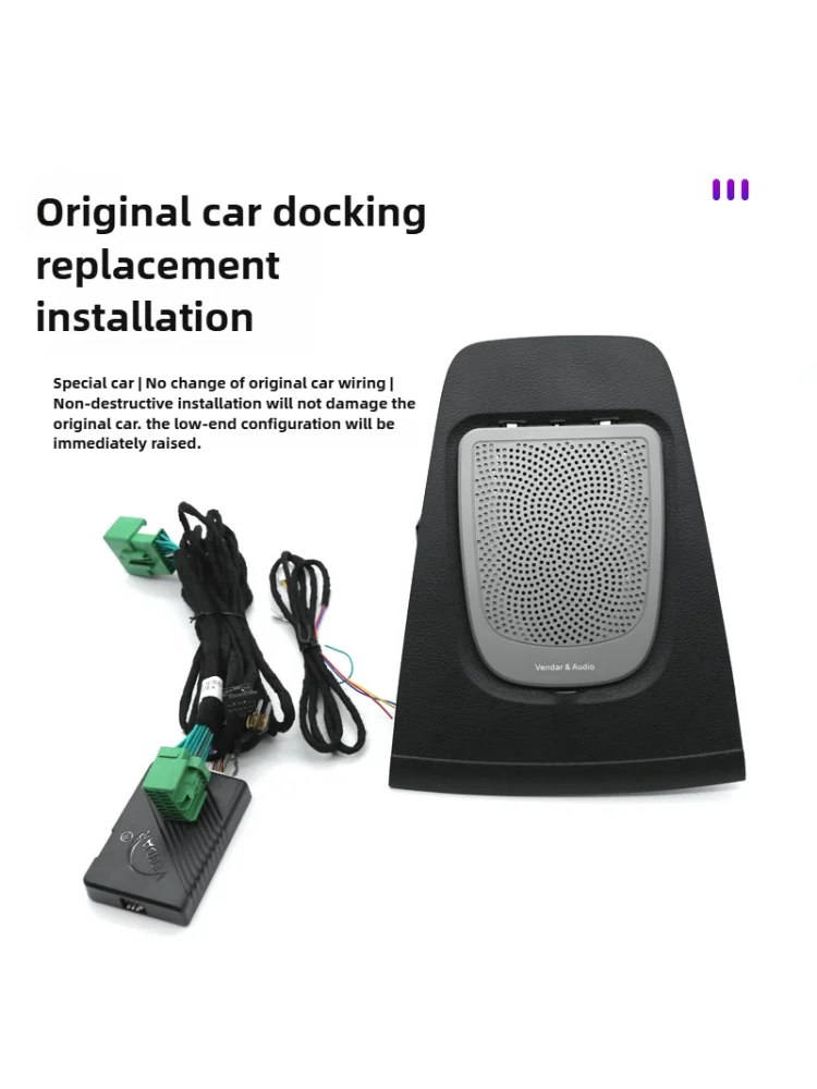 High Quality Car Speakers Audio System for Volvo XC60 Tweeters Car Audio LED Lig