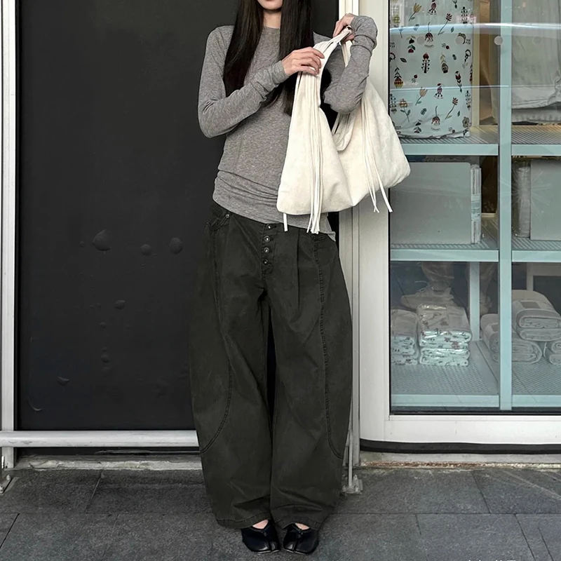 Vintage Suede New Large Capacity Women Tote Bag 2025 Autumn Winter Commute Shoulder Crossbody Bags Fashion Trend Underarm Bags