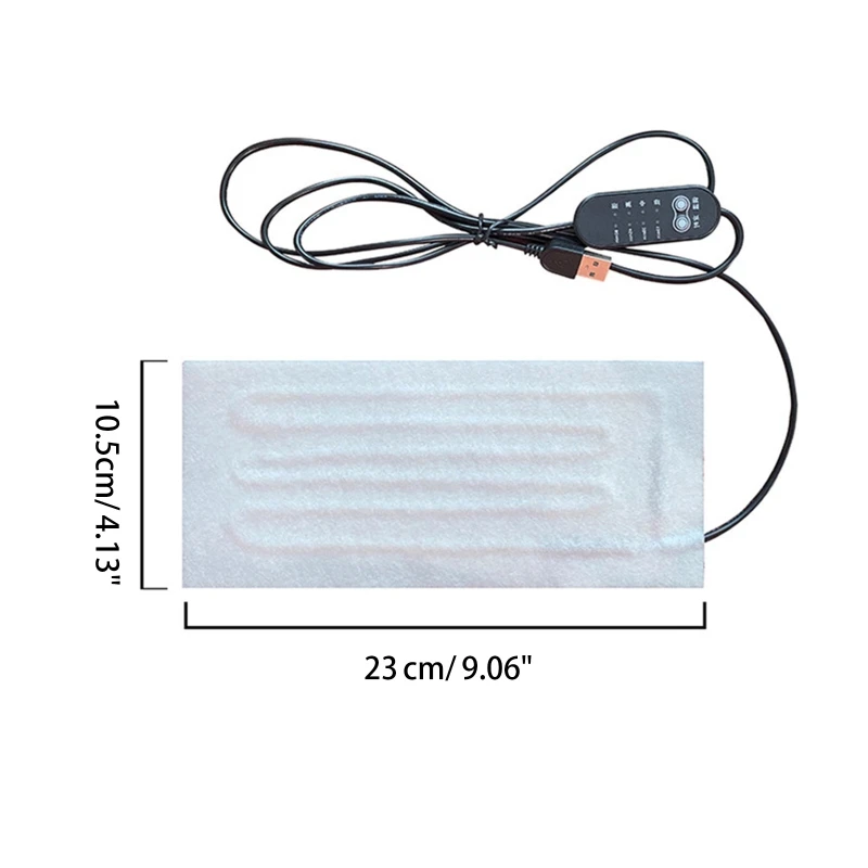 가열 필름 USB 따뜻한 페이스트 패드 빠른 가열 패드 조끼 용 가열 패드