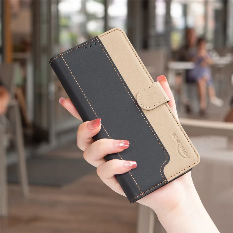 Leather Wallet Flip Case | Premium Protective Phone Cover
