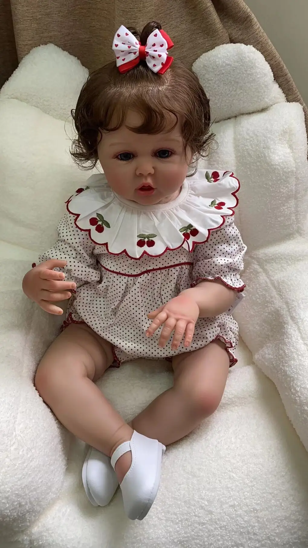 

Popular Silicone Baby Doll That Look Real Newborn Lifelike Real Soft Touch Hand-Rooted Hair High Quality Handmade Art Doll Gift