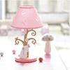Cute Children's Room Princess Room Table Lamps Rabbit Light LED Creative Romantic Warm Girl Bedroom Bedside Reading Table Lights 4