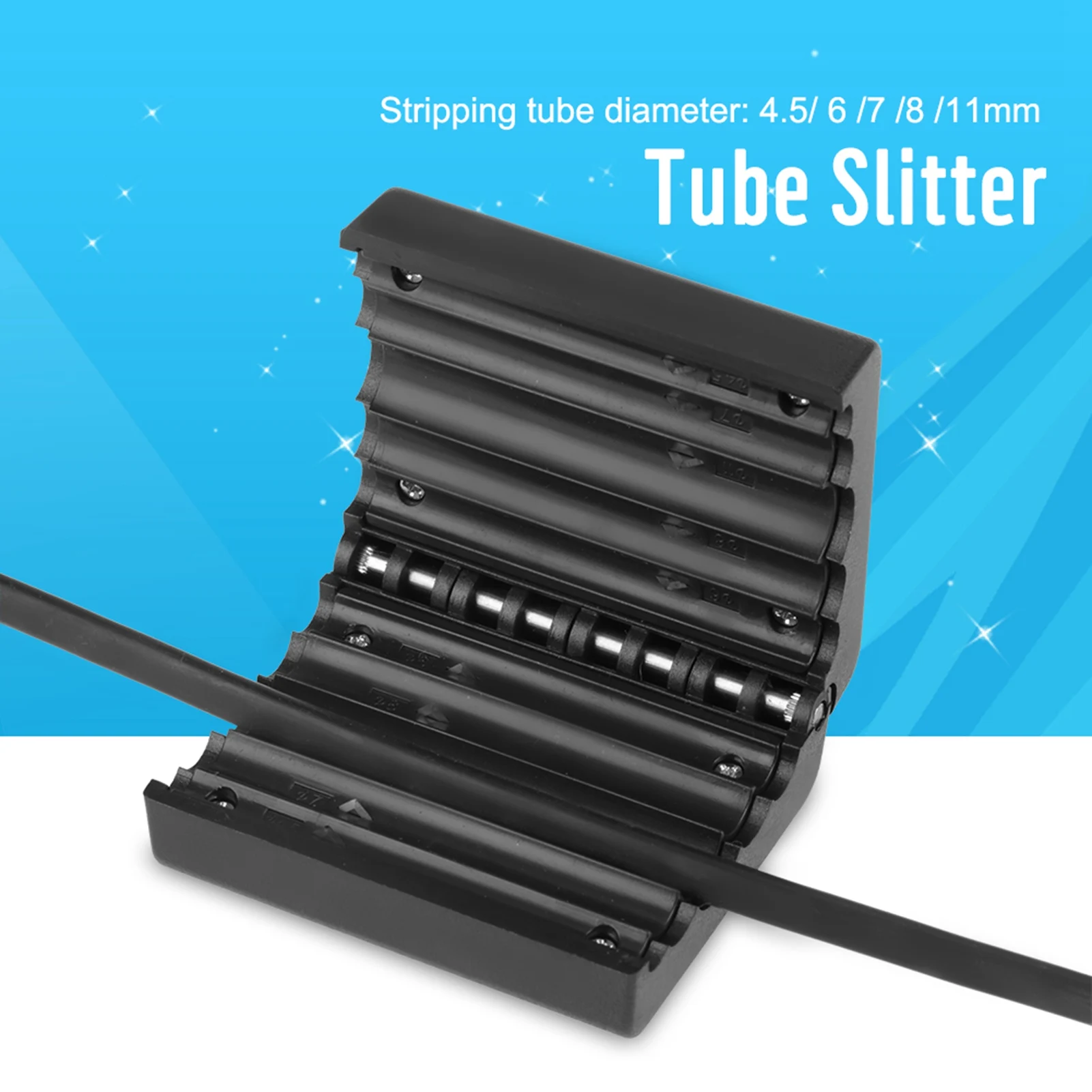 Cable stripper 4.5-11mm Ribbon Cable Stripper Fiber Optic Loose Tube Slitter