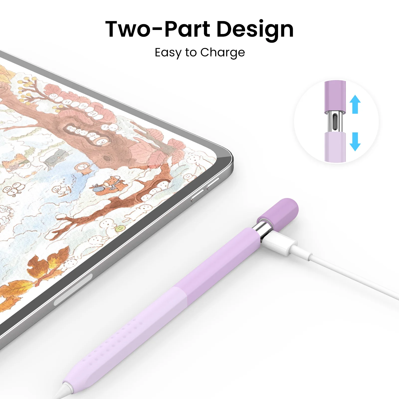 iPad mini Cellular + Apple Pencil + ケース Spigen iPad mini 7 / 6 対応ケース Apple Pencil付着可能