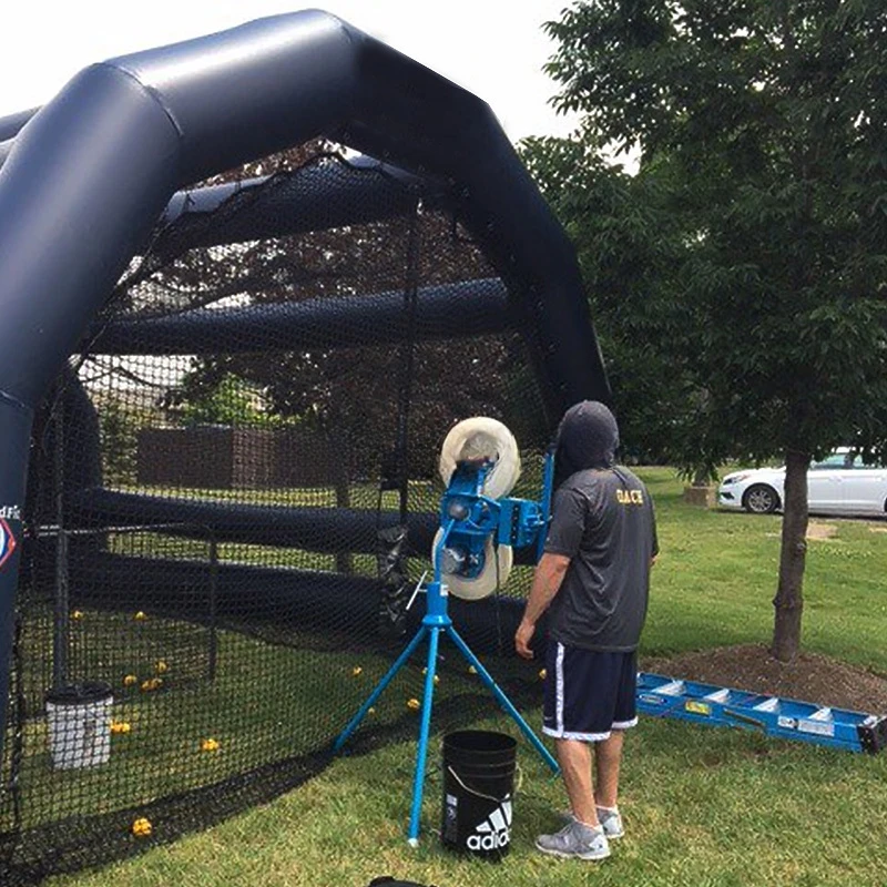 Description Picture 5 of itemAIR Tight Popular Sport Game Natting Cage Inflatable Baseball/Softball Batting & Pitching CAGE With Netting