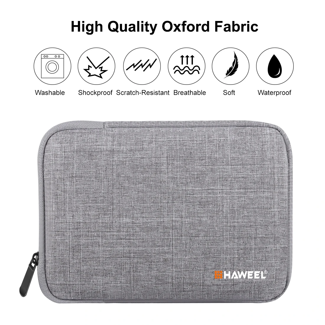 Enhanced Tablet Sleeve Case - Shockproof Zipper Briefcase Pouch
