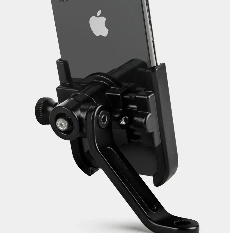MTB Phone Holder Bicycle Mount Stand 360° Rotatable Aluminum Adjustable Bike Phone Holder Non-slip Cycling Handlebar Bracket