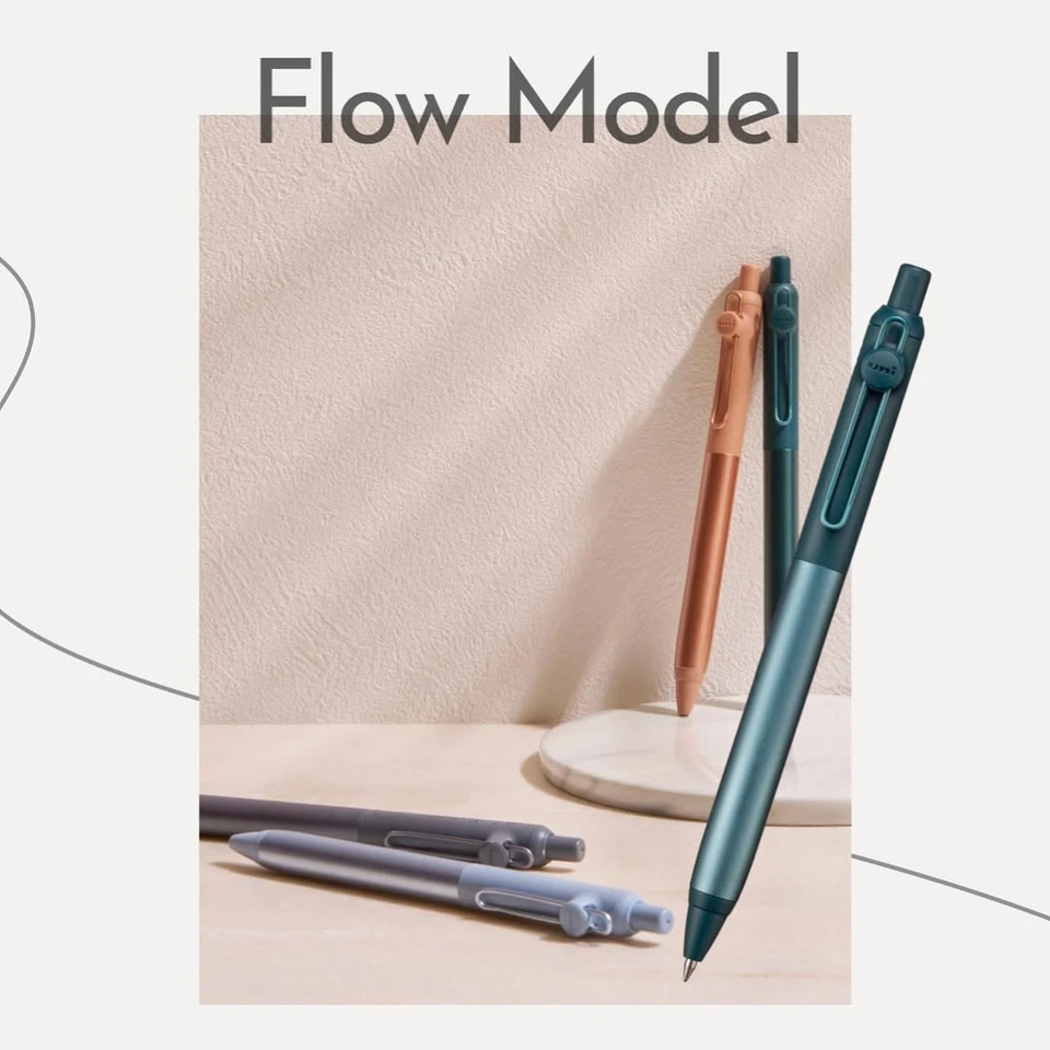 UNIBALL ZENTO​ Limited Edition Gel Pen,High End Semi-Metal 0.38