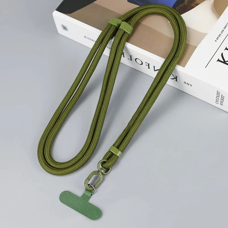 Universal Adjustable Phone Lanyard Necklace with Anti-Lost Clip - Durable and Sturdy Design