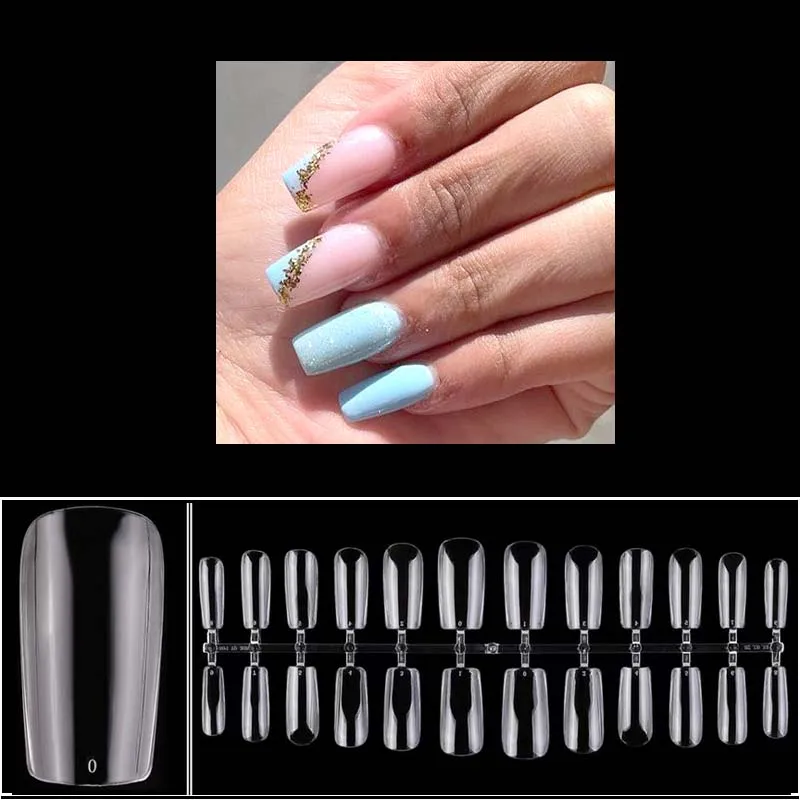 240Pcs American Capsule Nail Tips - Gel Extension System