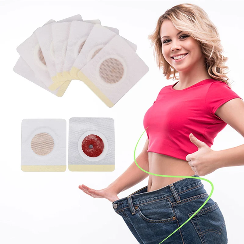 10/40pcs Chinese Medicine Weight Loss Navel Sticker Slim Detox