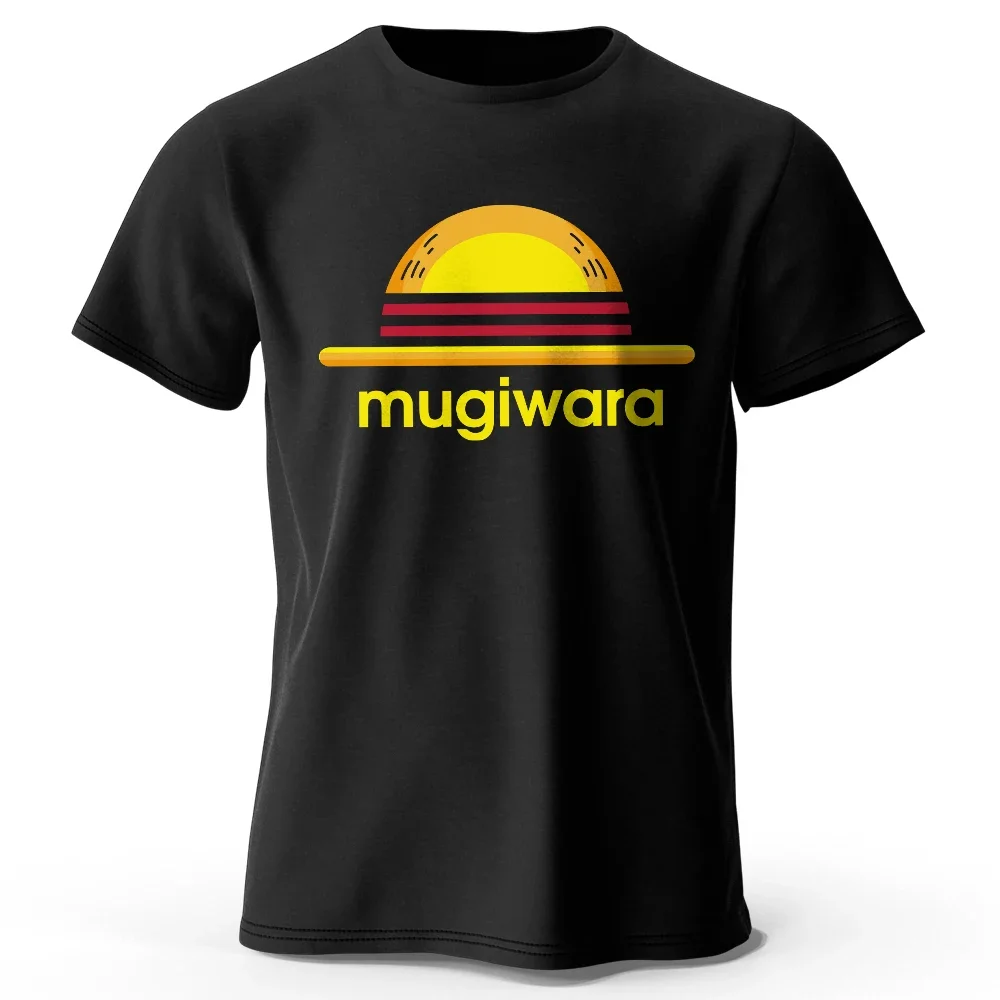 

100% Cotton Oversized Classic Vintage Graphic Tees for Men Women Summer Tops Men's Mugiwara Printed T-Shirt
