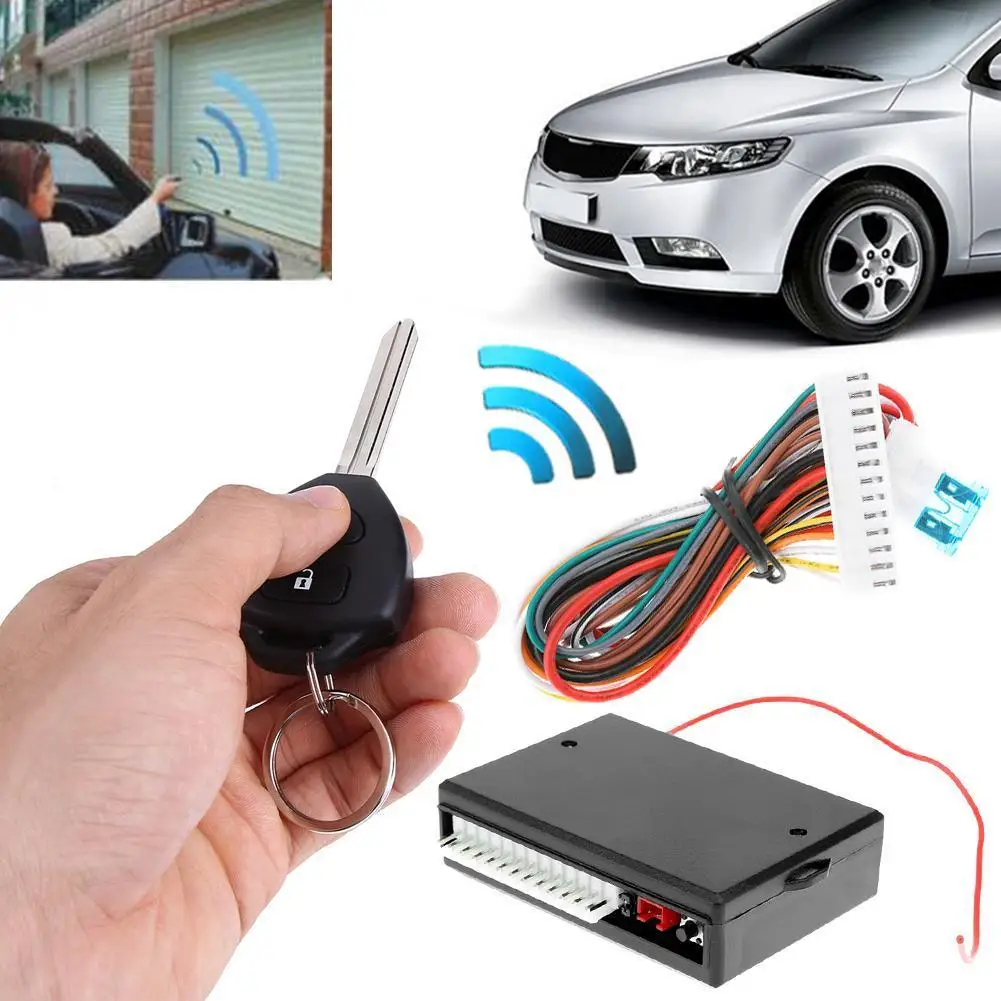 Kit centrale remoto per auto serratura della porta del veicolo sistema di accesso senza chiave con allarme di bloccaggio - Image 2