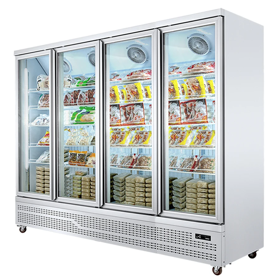 Shop Stores Supermarket Commercial Display Freezer Refrigerator for Frozen Foodstuffs
